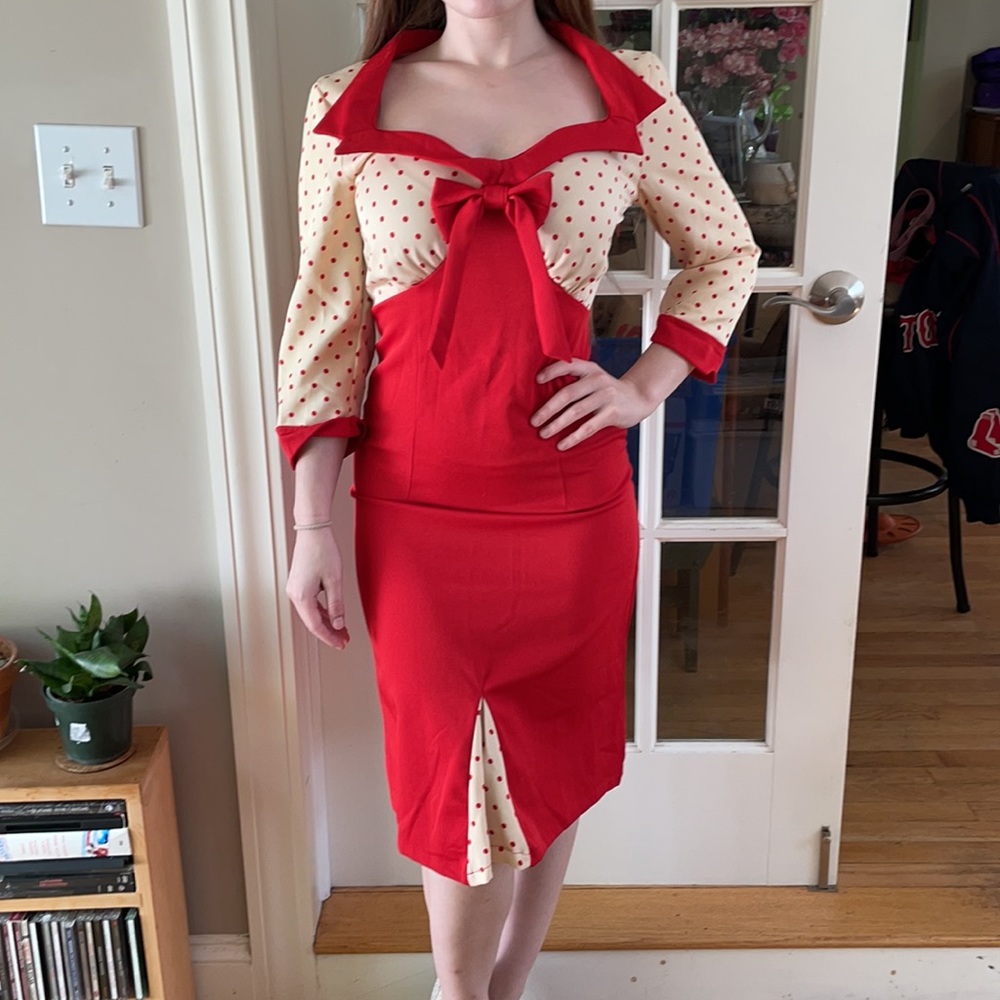 Lindy Bop Vintage Midi Dress